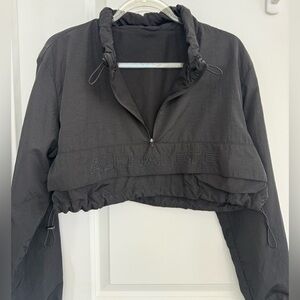 Alphalete Charcoal Cropped Pullover